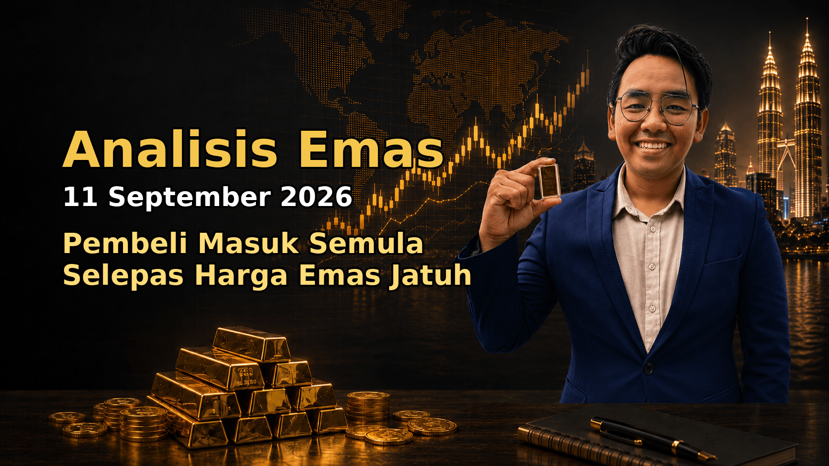 Sifu Gold - Portal Emas Untuk Pelabur Bijak 16 Featured image Analisis Emas Sifu Gold untuk market 11 September 2026.
