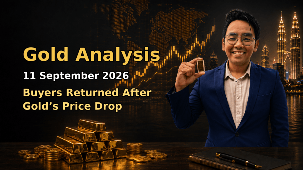 Featured image Gold Analysis Today by Sifu Gold for the 11 September 2026 market date.