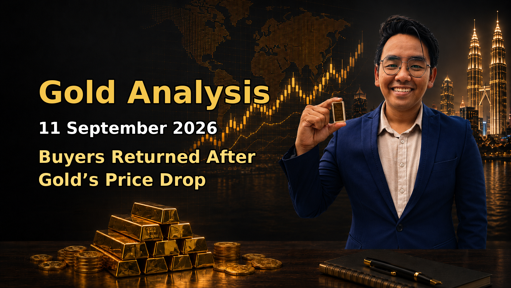 Featured image Gold Analysis Today by Sifu Gold for the 11 September 2026 market date.