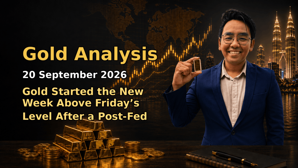 Featured image Gold Analysis Today by Sifu Gold for the 20 September 2026 market date.