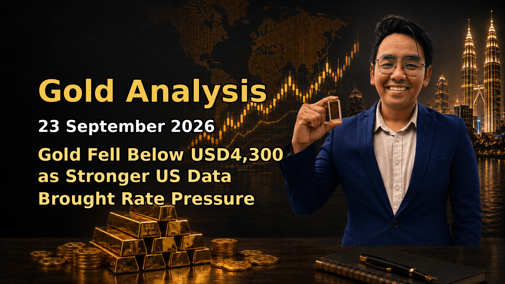 Featured image Gold Analysis Today by Sifu Gold for the 23 September 2026 market date.